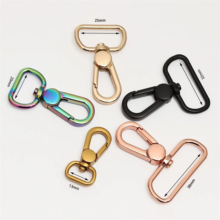 Metal Hook For Bags Gold Snap Clip Hooks